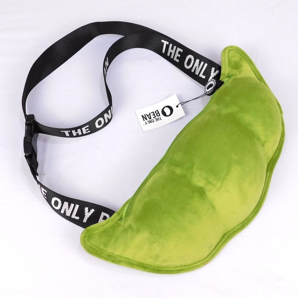 The Only Bean Edamame Fanny Pack Belt Bag New With Tags 15x6x3 Adjustable Strap
